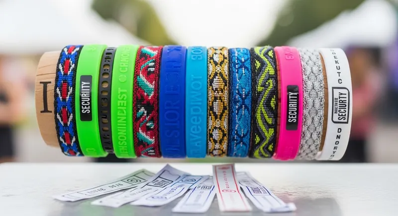 event wristbands - promotional merchandise